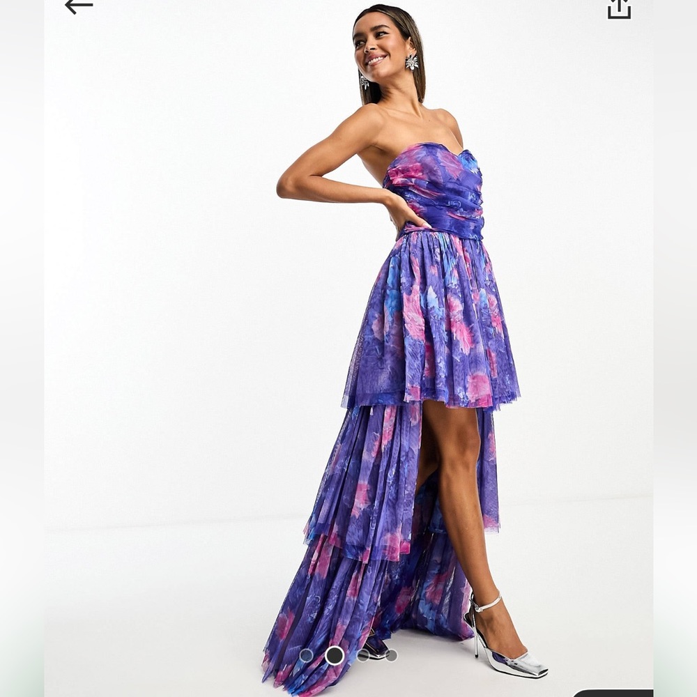 Floral Tulle Dress